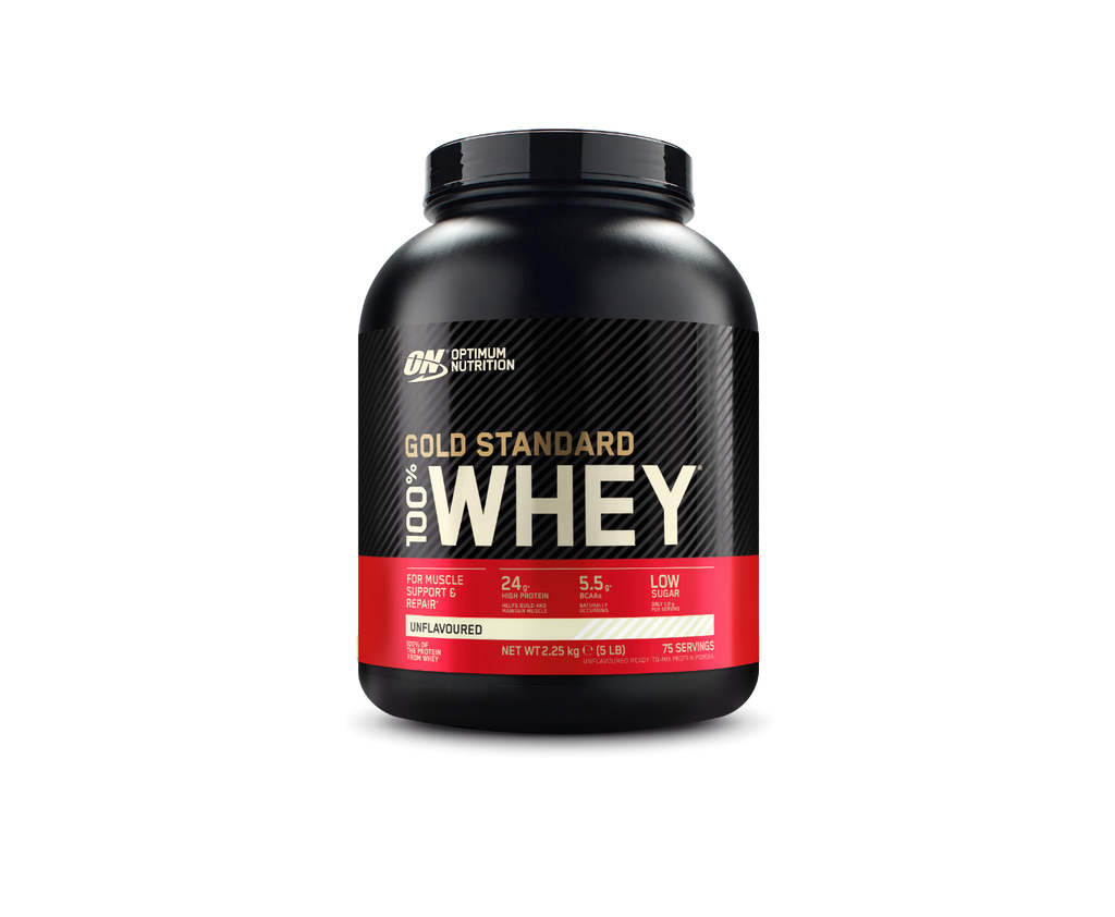 Optimum Nutrition Gold Standard 100% Whey natúr fehérjepor 2250 g