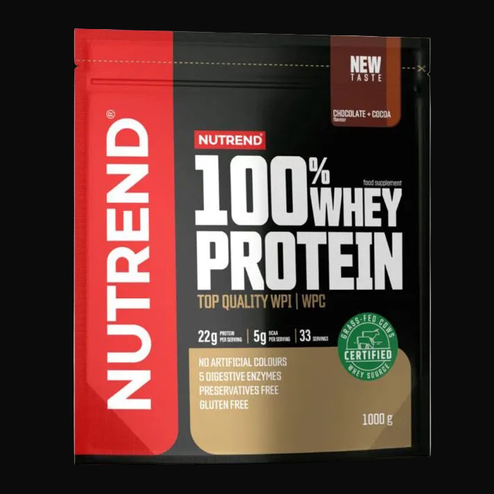 Nutrend 100% Whey Protein 1000g + Shaker