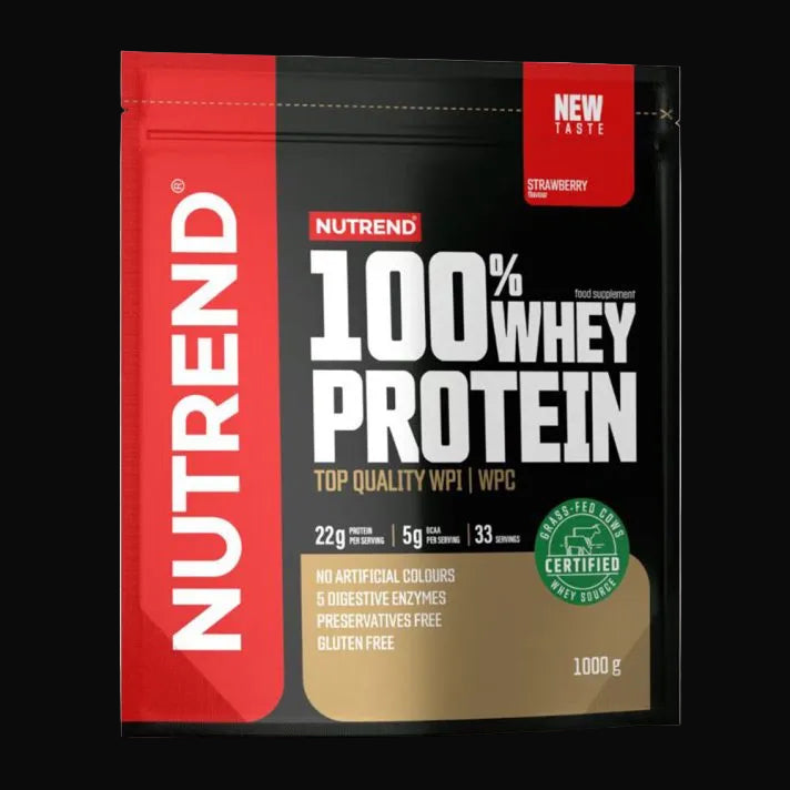 Nutrend 100% Whey Protein 1000g + Shaker