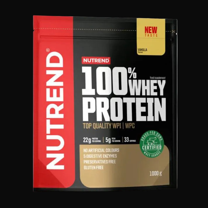 Nutrend 100% Whey Protein 1000g + Shaker