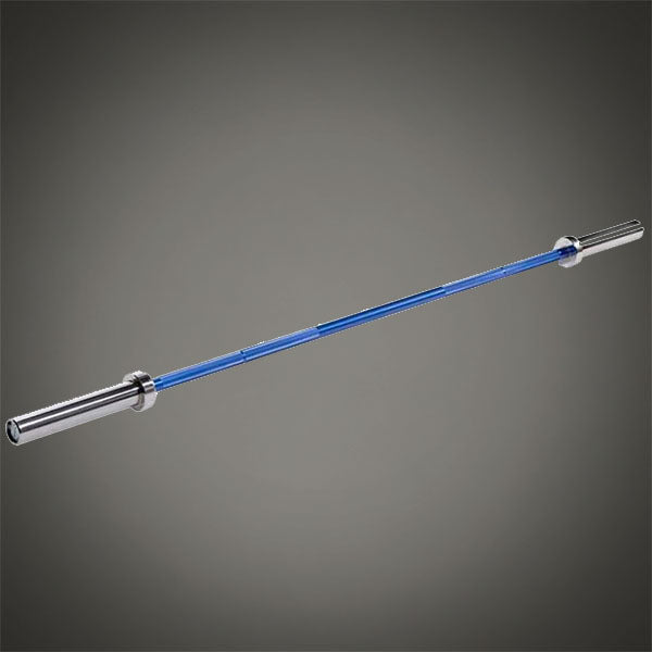 Kék alumínium súlyemelő rúd otthoni és edzőtermi erőedzéshez