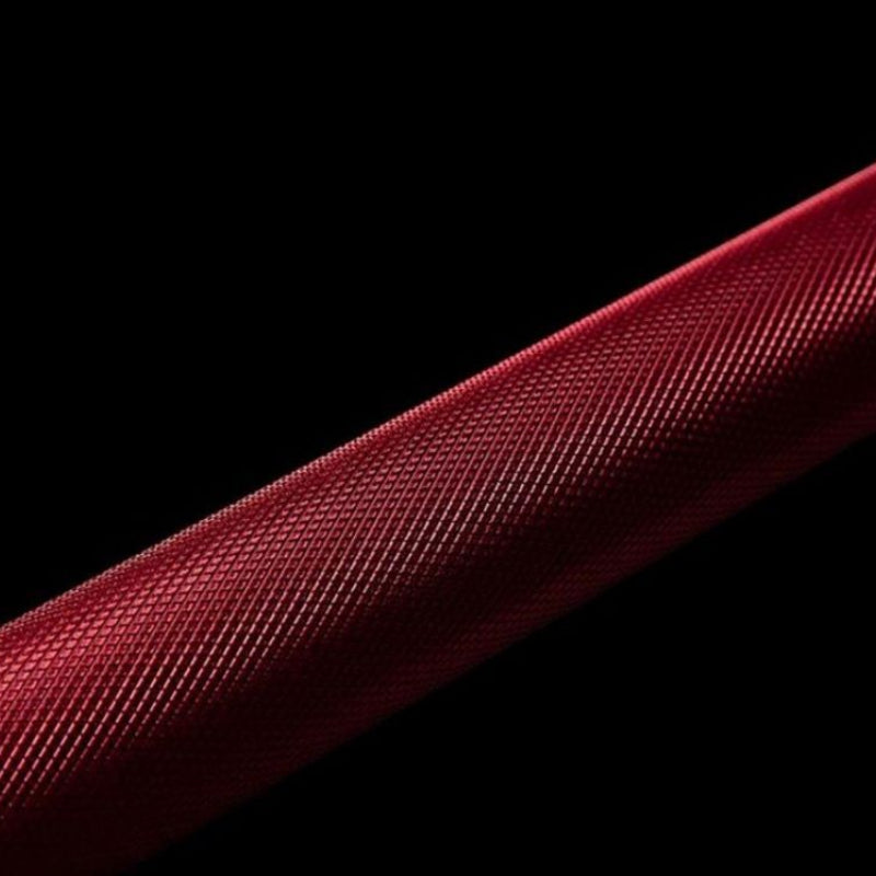 Recézett markolatú súlyemelő rúd csúszásmentes fogással