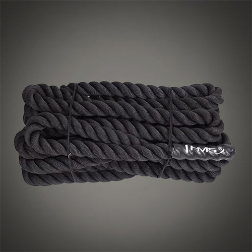 iFitCore battle rope edzőkötél feltekerve, professzionális funkcionális edzőeszköz