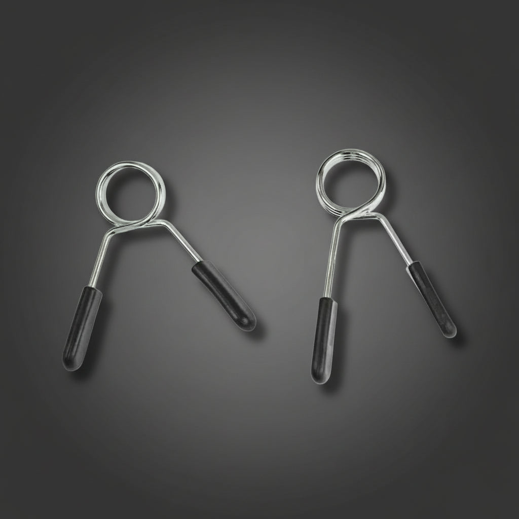 HMS súlyzórúd rugós rögzítő csipesz