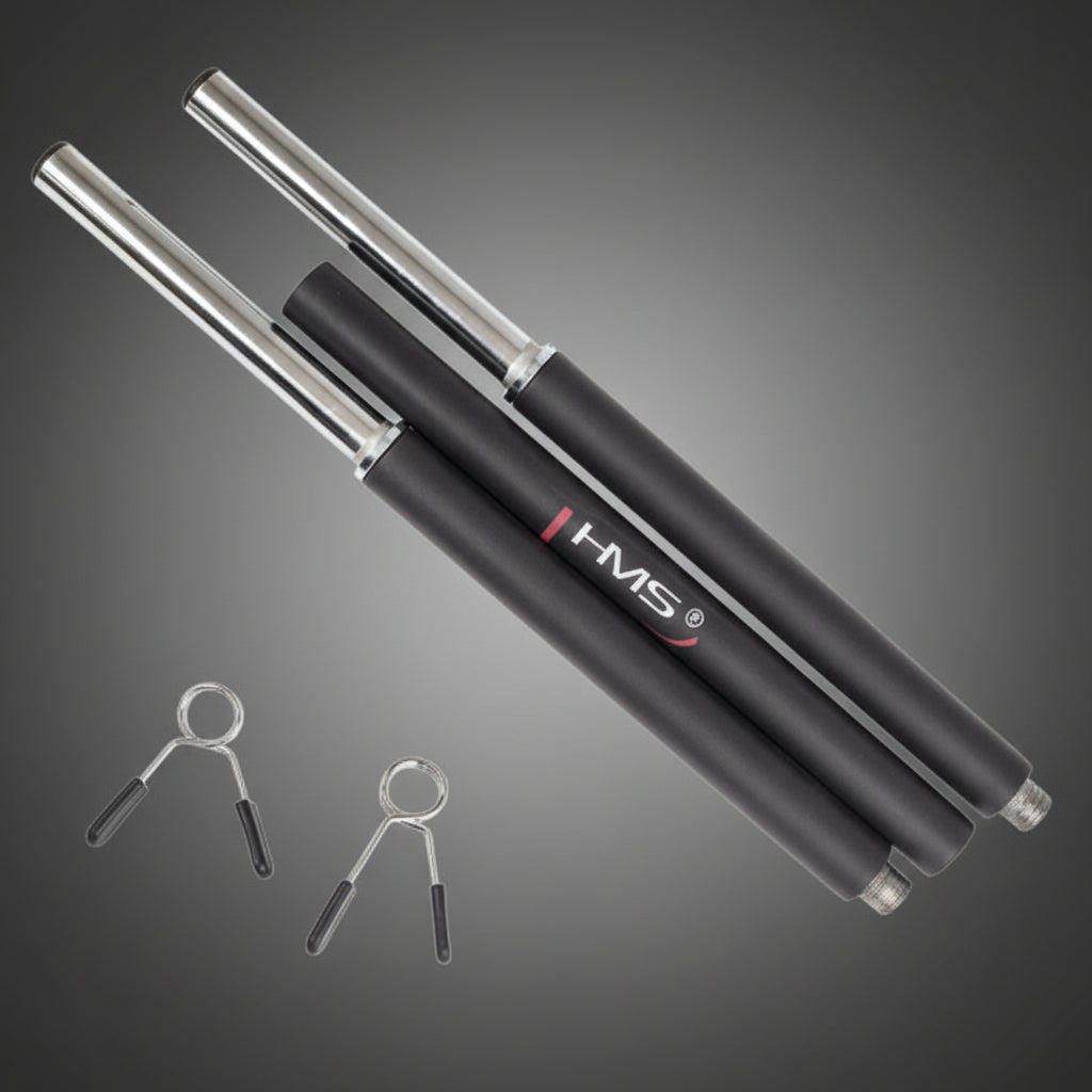 HMS súlyzórúd rögzítő csipeszekkel