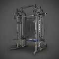 HMS Cyklop 1 félprofi Smith Machine és csigás erőgép teljes nézetben, súlytárcsák nélkül