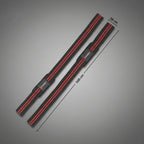 HMS F4432 súlyemelő gurtni pontos méretei 50 cm hosszú és 3,8 cm széles pamut heveder neoprén csuklópárnázással a maximális stabilitásért az Ifitcore kínálatában.
