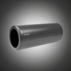 HMS FS111 grafit-fekete masszázshenger 33 cm izomlazításhoz, edzés utáni regenerációhoz és SMR gyakorlathoz