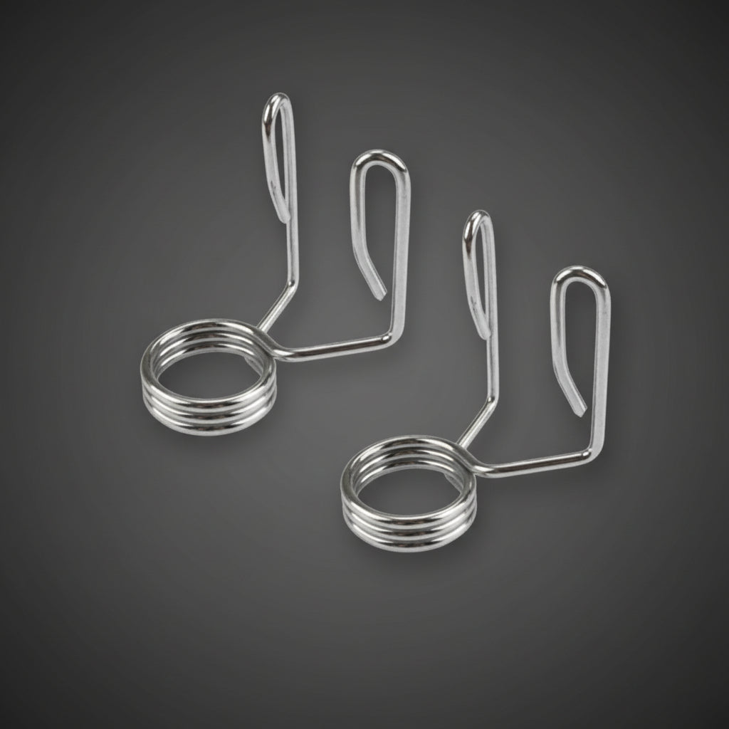 Rugós rögzítő pár HMS GO180 olimpiai súlyzórúdhoz, gyors és biztonságos tárcsarögzítéssel
