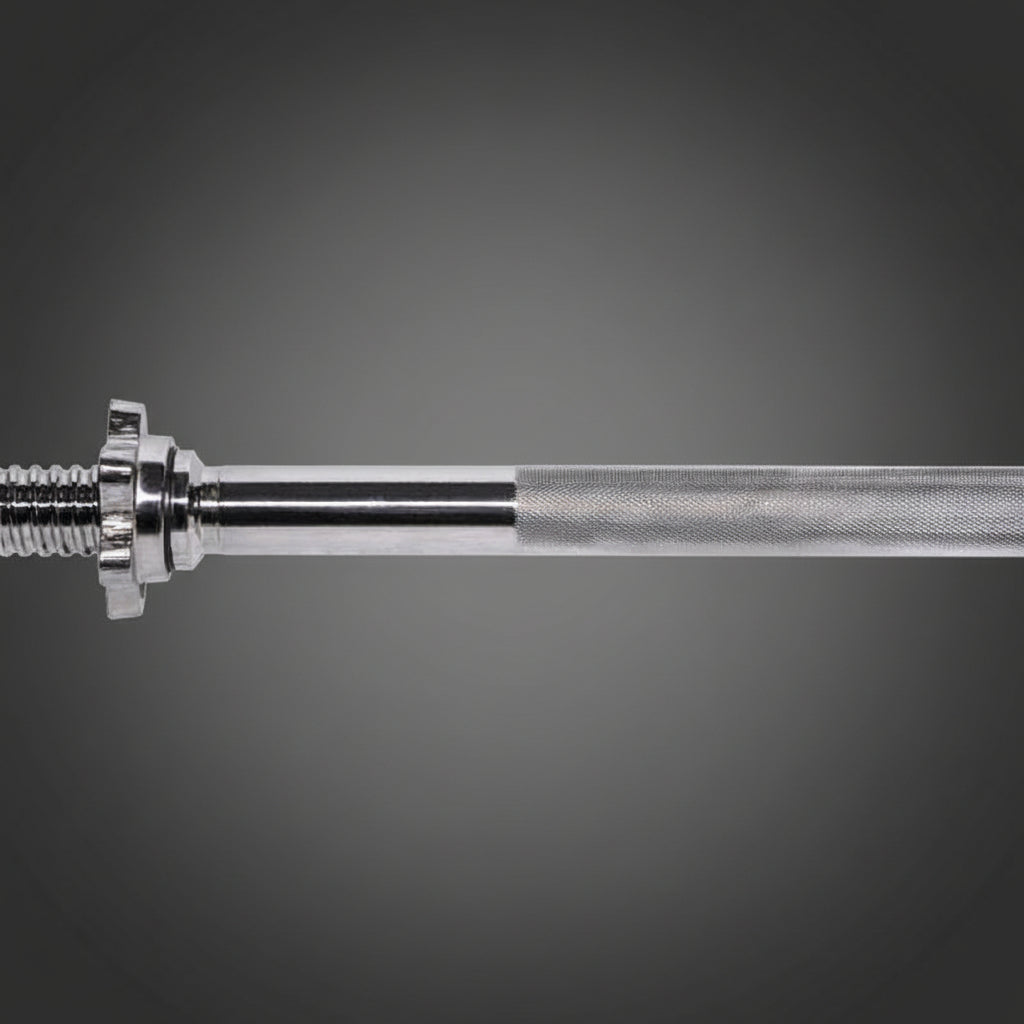 HMS GPR120 egyenes súlyzórúd recézett markolattal a biztos fogás érdekében edzés közben
