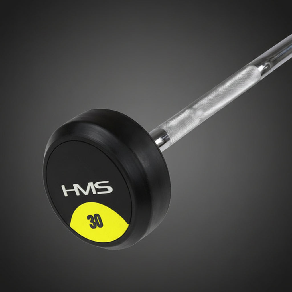 HMS GSL fix súlyú hajlított rúd 30 kg csuklókímélő kialakítással
