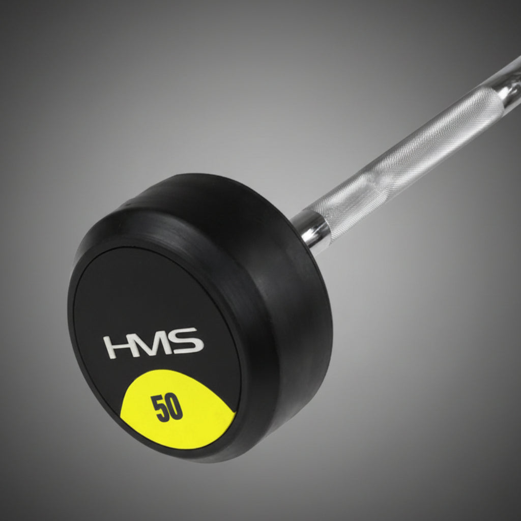 HMS GSL fix hajlított rúd 50 kg otthoni erősítő edzéshez