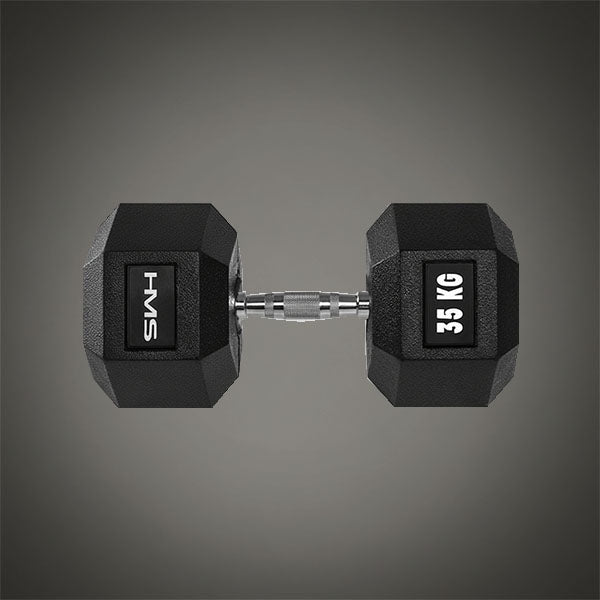 HMS 35 kg-os professzionális kézi súlyzó nagy terhelésű edzésekhez