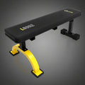 HMS L8012 multifunkciós edzőpad fekete-sárga kivitelben
