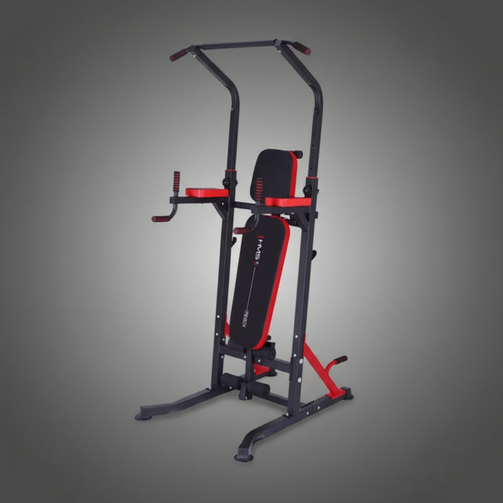 HMS PWL8324 állítható edzőpad húzódzkodó és tolódzkodó állvánnyal