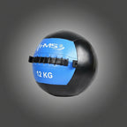 HMS WLB 12 kg wall ball medicinlabda kék-fekete színben, funkcionális edzéshez