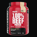900g-os Nutrend 100% Beef Protein mandulás és pisztáciás ízű marhafehérje sportolóknak.