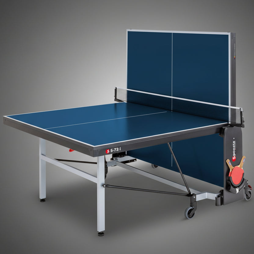 SPONETA S5-73i beltéri pingpongasztal egyoldalas edzés pozícióban összecsukható kialakítással