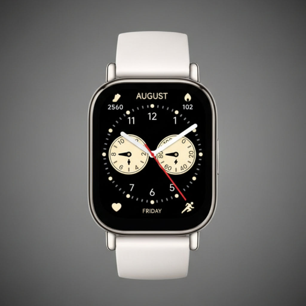 Xiaomi Redmi Watch 5 Lite arany színű okosóra AMOLED kijelzővel és GPS funkcióval