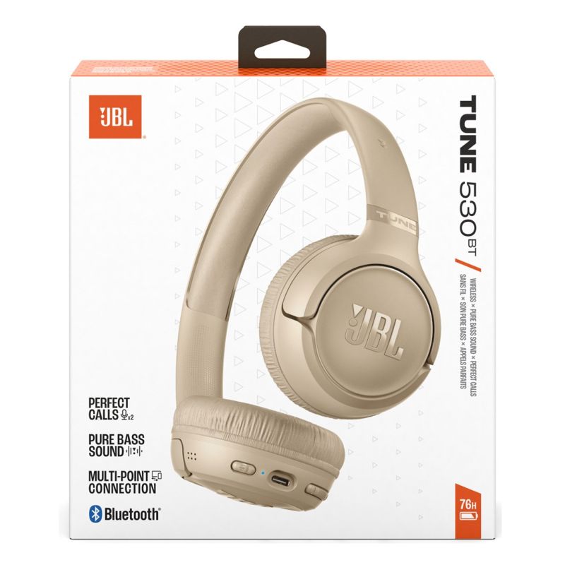 JBL Tune 530BT vezeték nélküli fejhallgató, gyári termékkép.