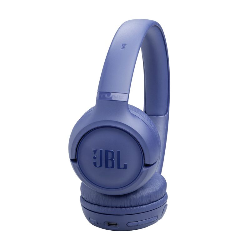 JBL TUNE530BTBLU fejhallgató, kék, gyári termékkép.