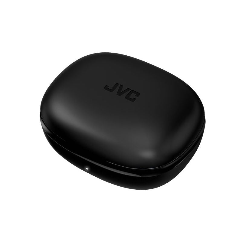 JVC HA-EC25TBU vezeték nélküli sportfülhallgató, fekete, gyári termékkép.