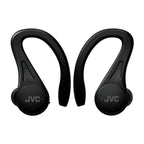 JVC HA-EC25TBU vezeték nélküli sportfülhallgató, fekete, gyári termékkép.