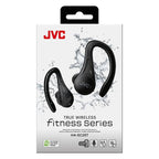 JVC HA-EC25TBU vezeték nélküli sportfülhallgató, fekete, gyári termékkép.