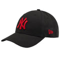 New Era 9FORTY New York Yankees Essential Logo 12380594 baseballsapka, fekete, gyári termékkép.