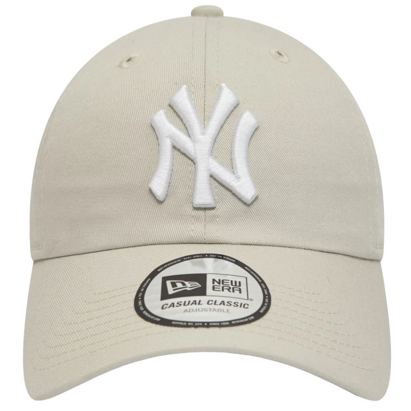 New Era 9TWENTY League Essentials New York Yankees 60348843 baseballsapka, bézs, gyári termékkép.
