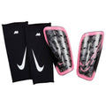 Nike Mercurial Fly Lite Super Lock sötét héjak rózsaszín szegéllyel és fekete tartóhüvelyekkel
