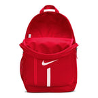 Nike Academy Team DA2571-657 gyermek hátizsák, piros, gyári termékkép.
