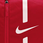 Nike Academy Team DA2571-657 gyermek hátizsák, piros, gyári termékkép.