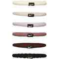 Nike Flex hajgumi szett, 6 db, bézs-rózsaszín-barna, gyári termékkép.