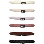 Nike Flex hajgumi szett, 6 db, bézs-rózsaszín-barna, gyári termékkép.