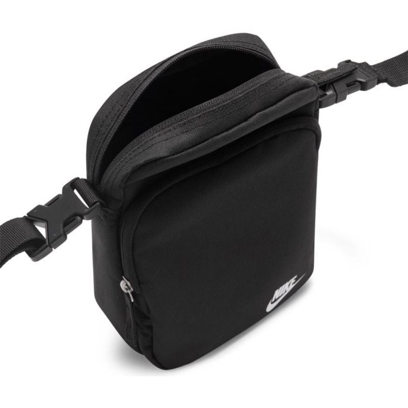 Nike Heritage Crossbody DB0456 010 válltáska, fekete, gyári termékkép.