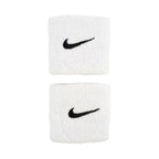 Nike Swoosh N1012405101OS sport csuklópánt, 2 db, fehér, gyári termékkép.