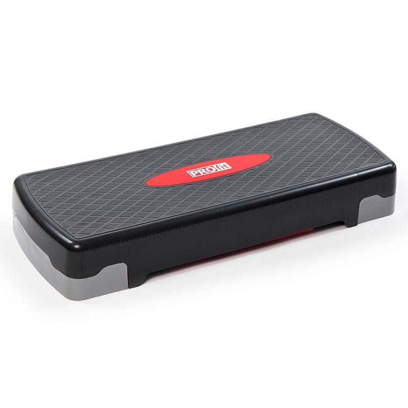 PROfit Plus DK2001 állítható step pad. Lapos, emelt platform fellépéses aerobikgyakorlatokhoz. 1. gyári termékfotó.
