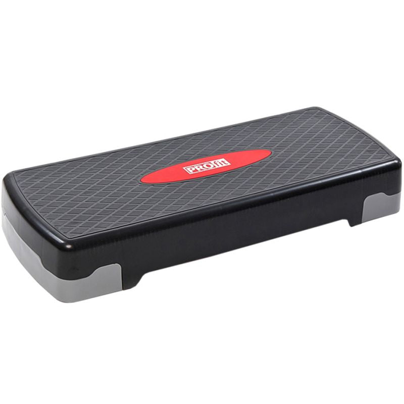 PROfit Plus DK2001 állítható step pad. Lapos, emelt platform fellépéses aerobikgyakorlatokhoz. 3. gyári termékfotó.