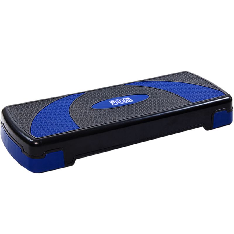 PROfit Super Plus DK2002 állítható step pad. Lapos, emelt platform fellépéses aerobikgyakorlatokhoz. 4. gyári termékfotó.