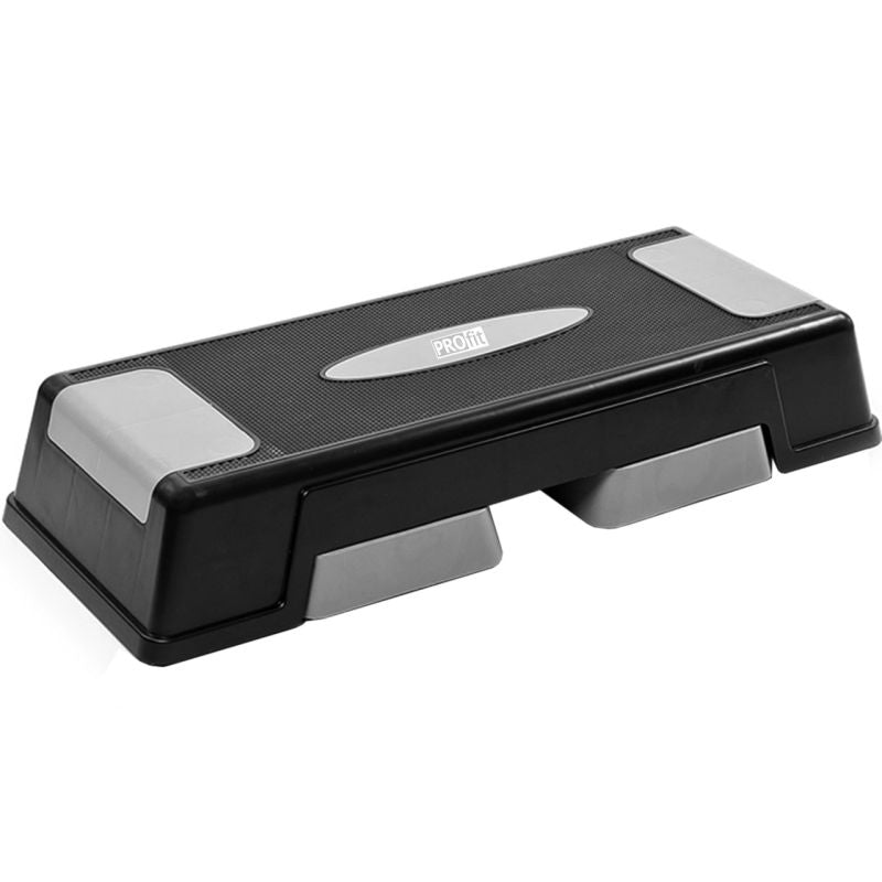 PROfit Basic DK2003 állítható step pad. Lapos, emelt platform fellépéses aerobikgyakorlatokhoz. 4. gyári termékfotó.