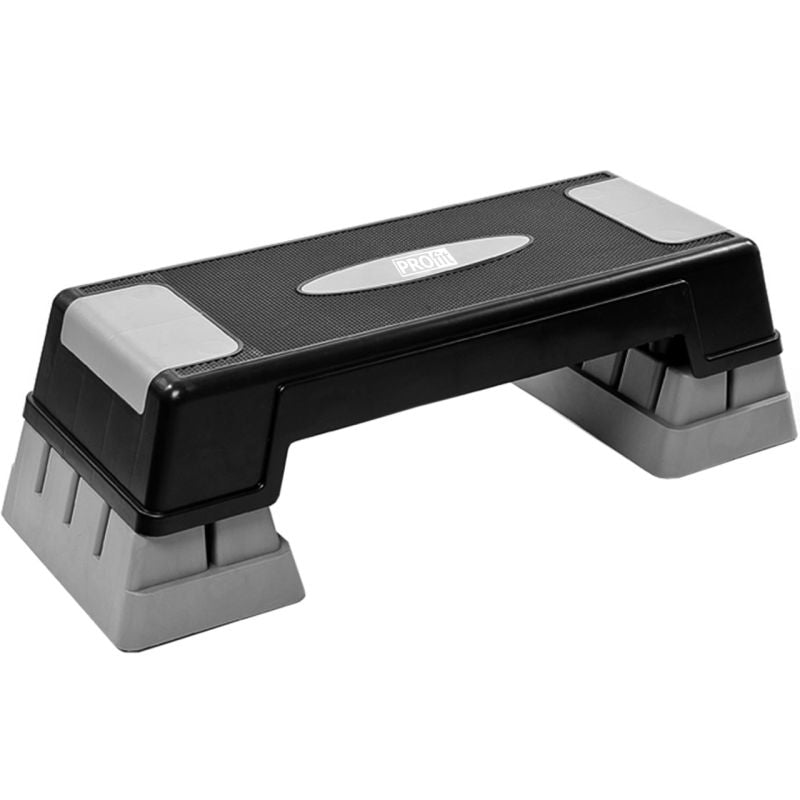 PROfit Basic DK2003 állítható step pad. Lapos, emelt platform fellépéses aerobikgyakorlatokhoz. 6. gyári termékfotó.