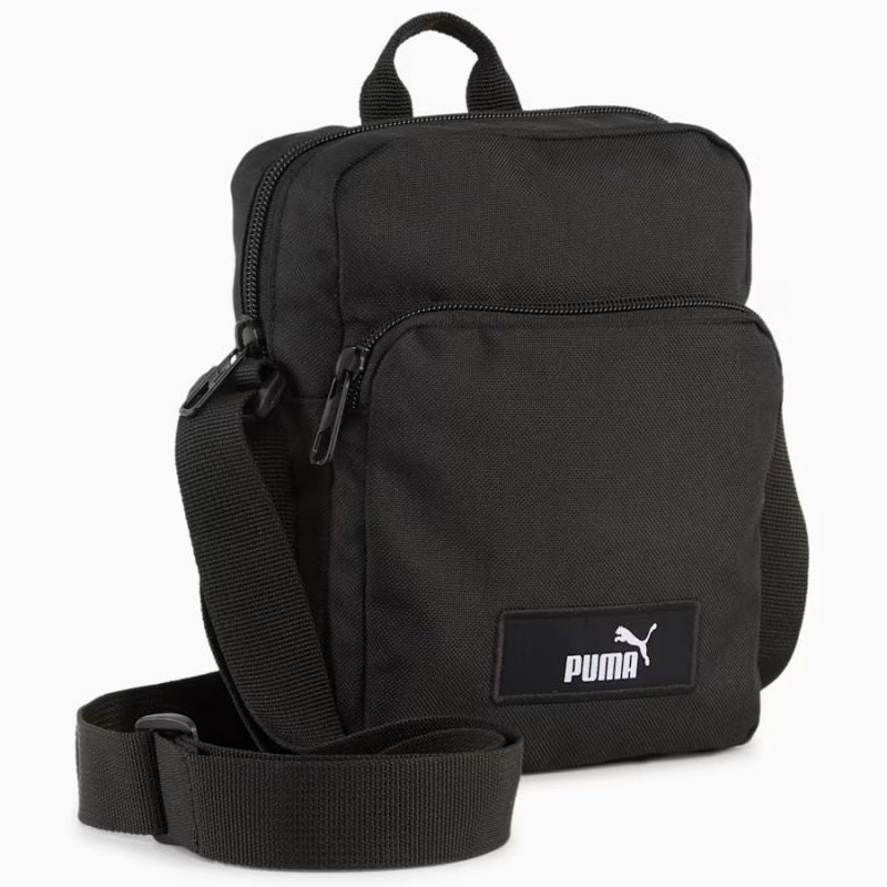 Puma Academy Portable 091488-01 válltáska, fekete, gyári termékkép.
