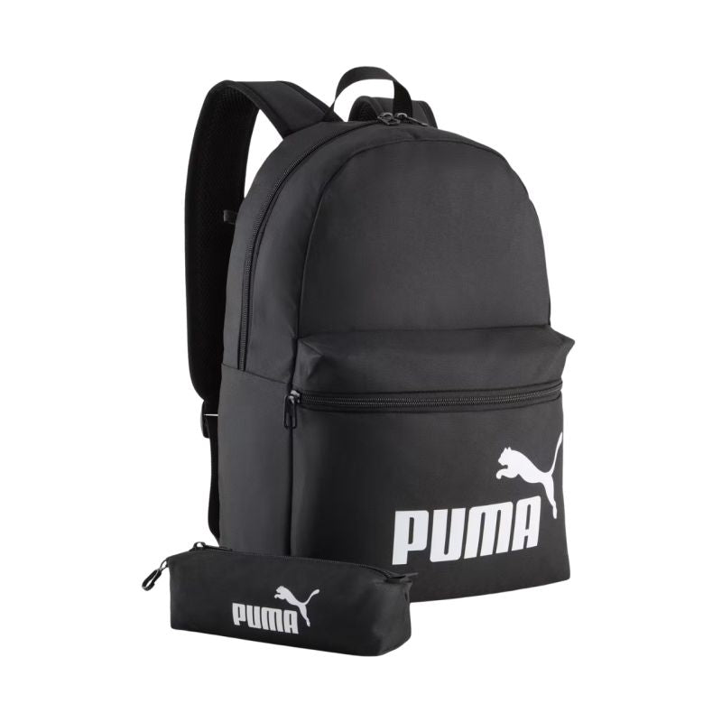 Puma Phase 92190 01 hátizsák, fekete, gyári termékkép.