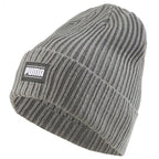 Puma Ribbed Classic Cuff 024038-03 sapka, szürke, gyári termékkép.
