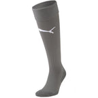 Puma Team Liga Core 703441 43 férfi futball sportszár, szürke, gyári termékkép.