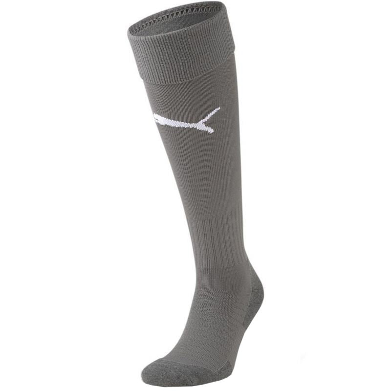 Puma Team Liga Core 703441 43 férfi futball sportszár, szürke, gyári termékkép.