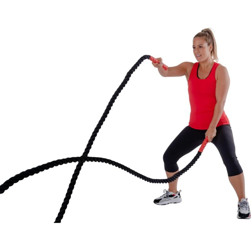 Pure 2 Improve battle rope edzőkötél, 9 m. Fogóvégekkel ellátott kötél funkcionális kötélgyakorlatokhoz. 9. gyári termékfotó.
