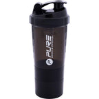 Pure 2 Improve shaker, 500 ml, fekete, gyári termékkép.