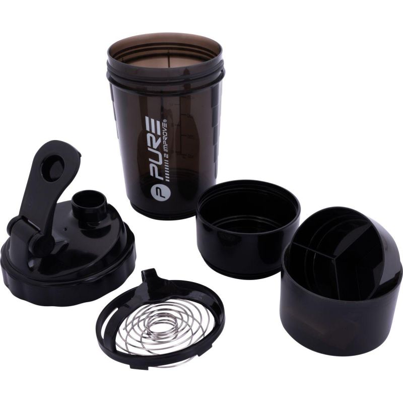 Pure 2 Improve shaker, 500 ml, fekete, gyári termékkép.